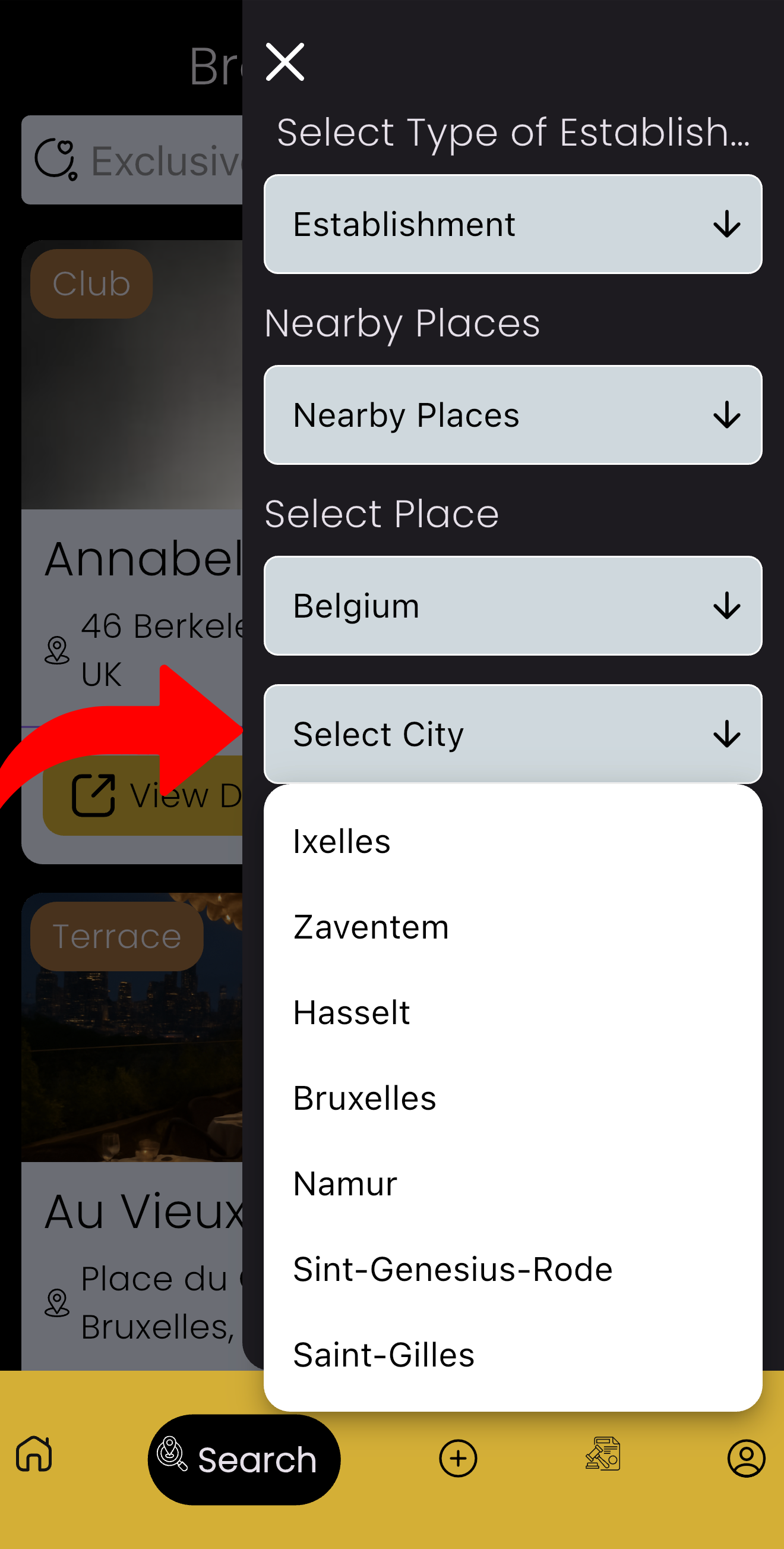 Search by City